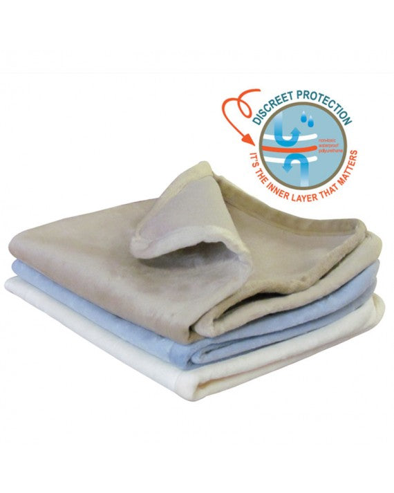 50% Off Gotcha Covered Waterproof Quilted Throws - Great for Bedding and Furniture Protection and Incontinance