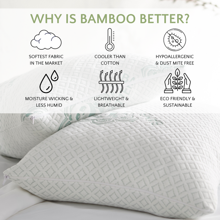 Bamboo Is Better Bed Pillow