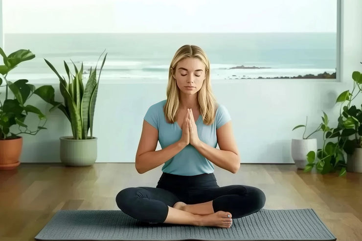 Sleep & Beyond 100% Natural Non-Slip Yoga Mat