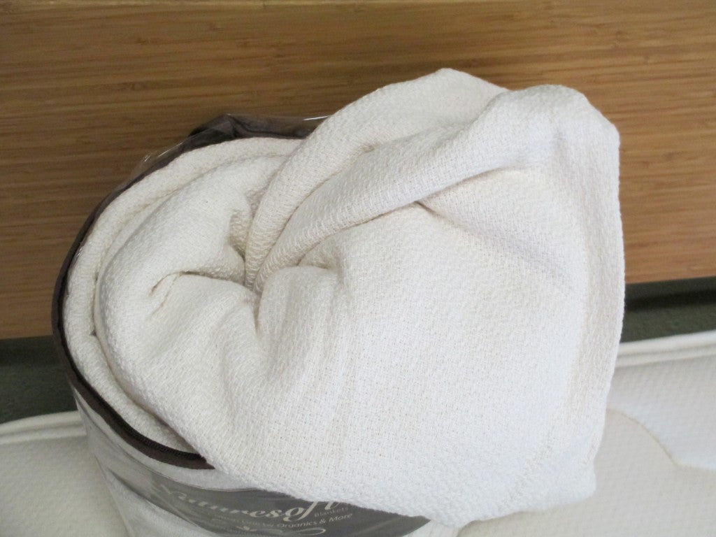 Organics And More Naturesoft Certified Organic Cotton Crepe Blanket The Healthy Bed Store