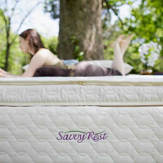 20% Off Savvy Rest Unity Pillowtop Certified Organic Mattress