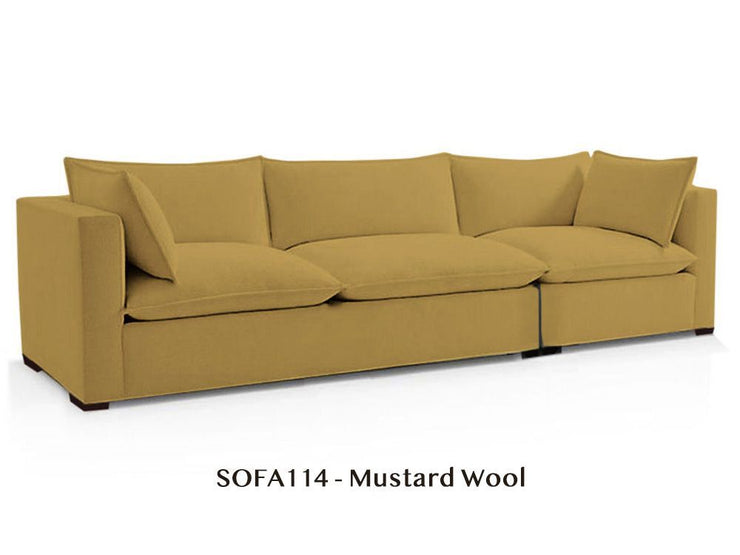 Natural/Organic Two Arm Modular Sofa
